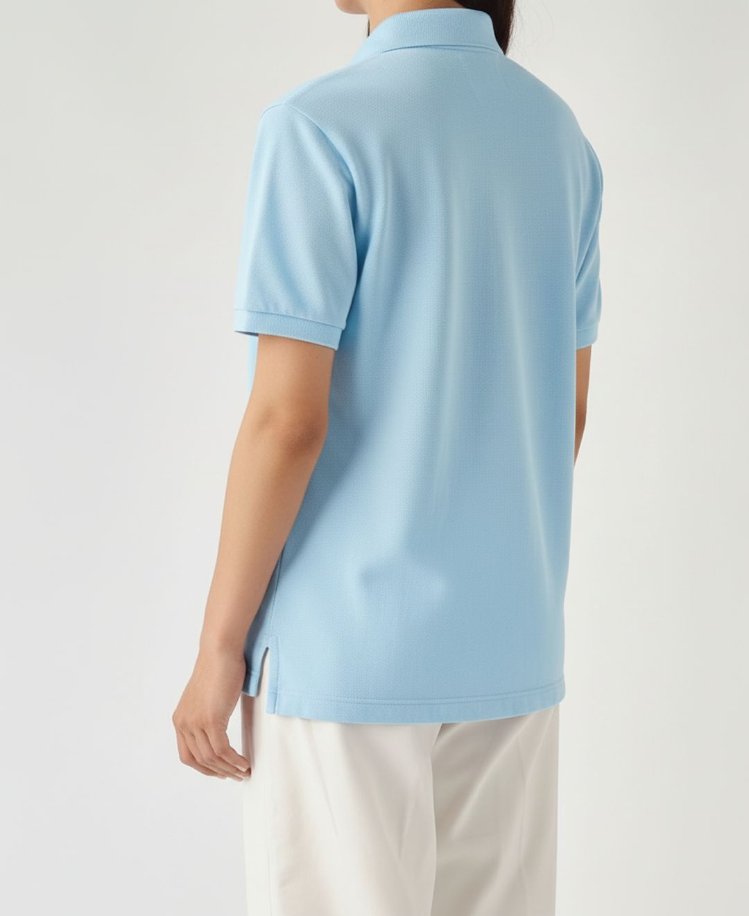 Camiseta Polo Pique Mujer Aguamarina