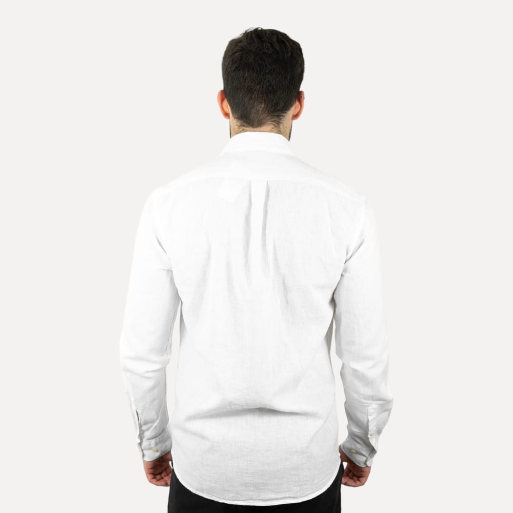 Camisa Blanca Lino - Norva Select