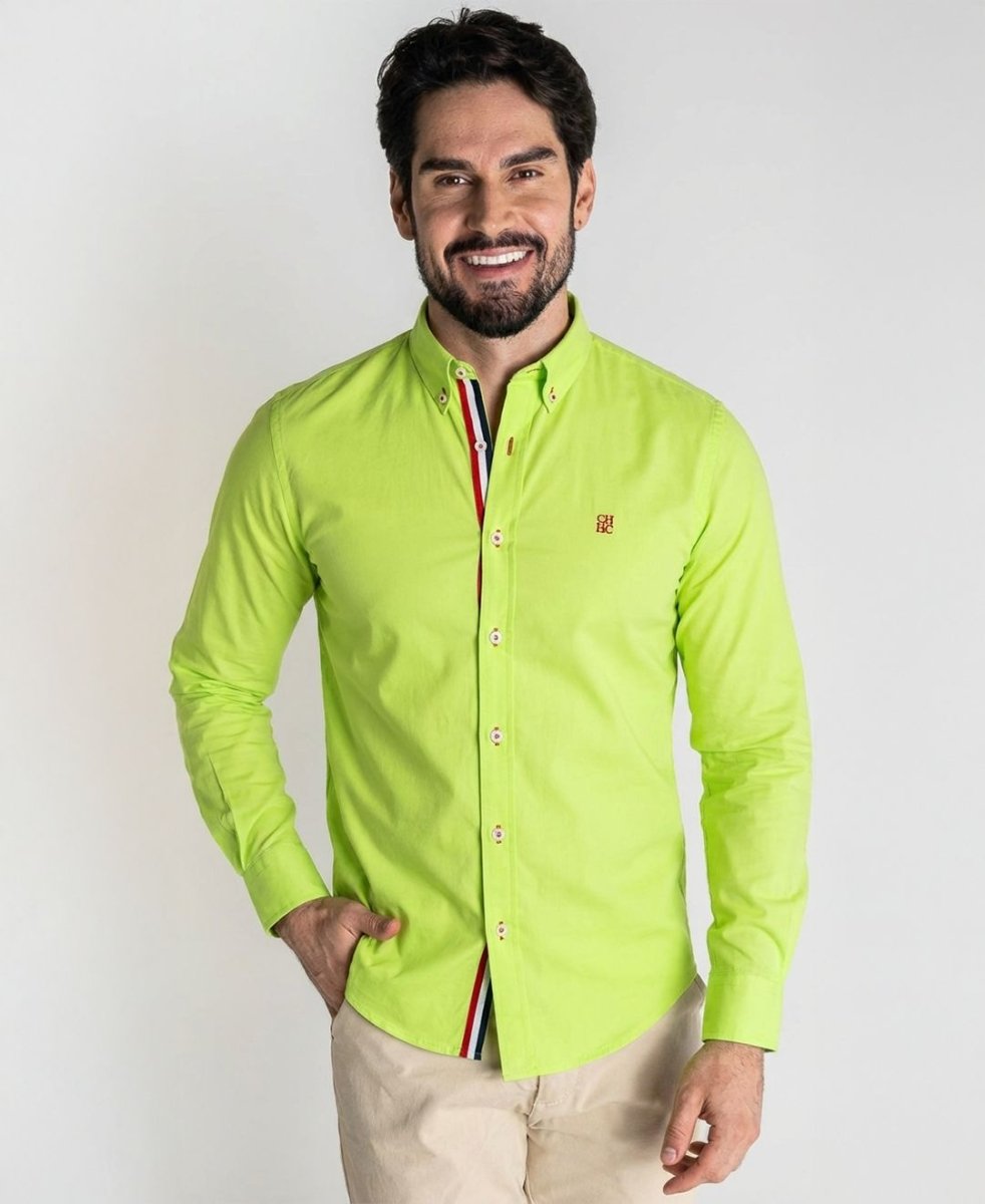 Camisa Hombre CH Verde Lima - Norva Select