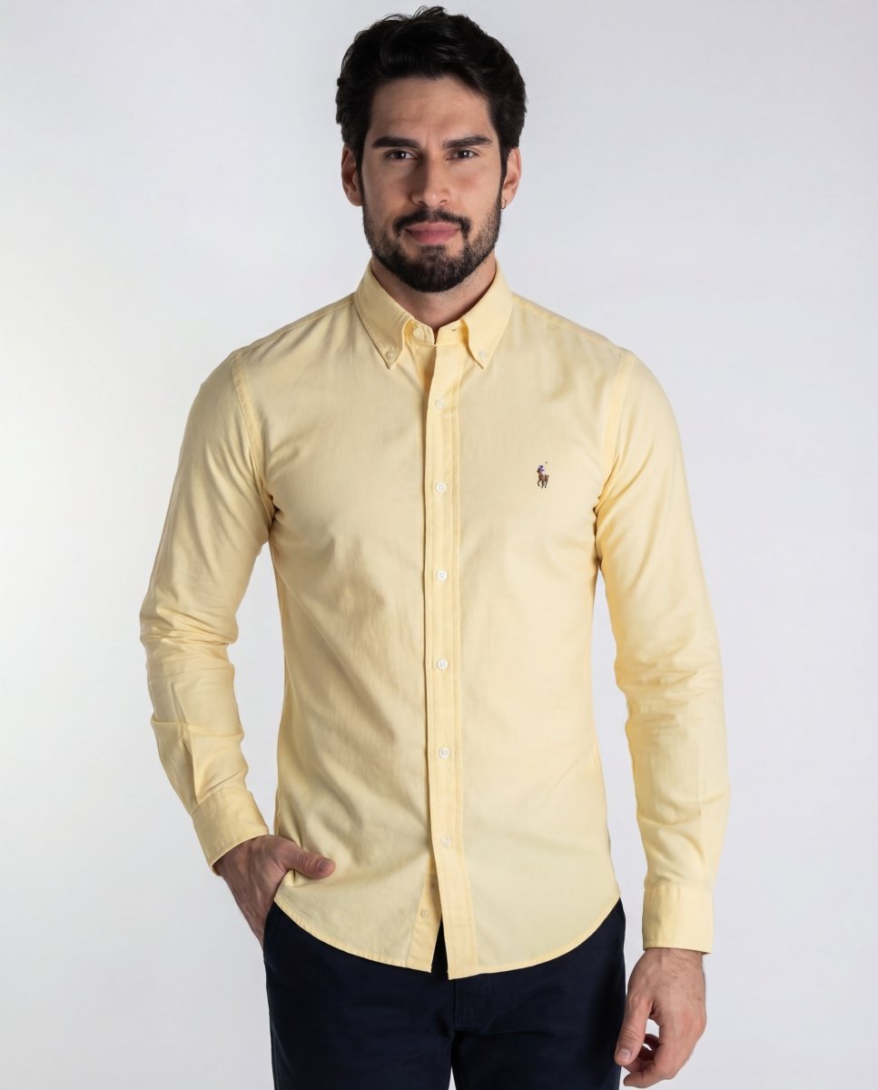Camisa Hombre Rain Amarilla - Norva Select
