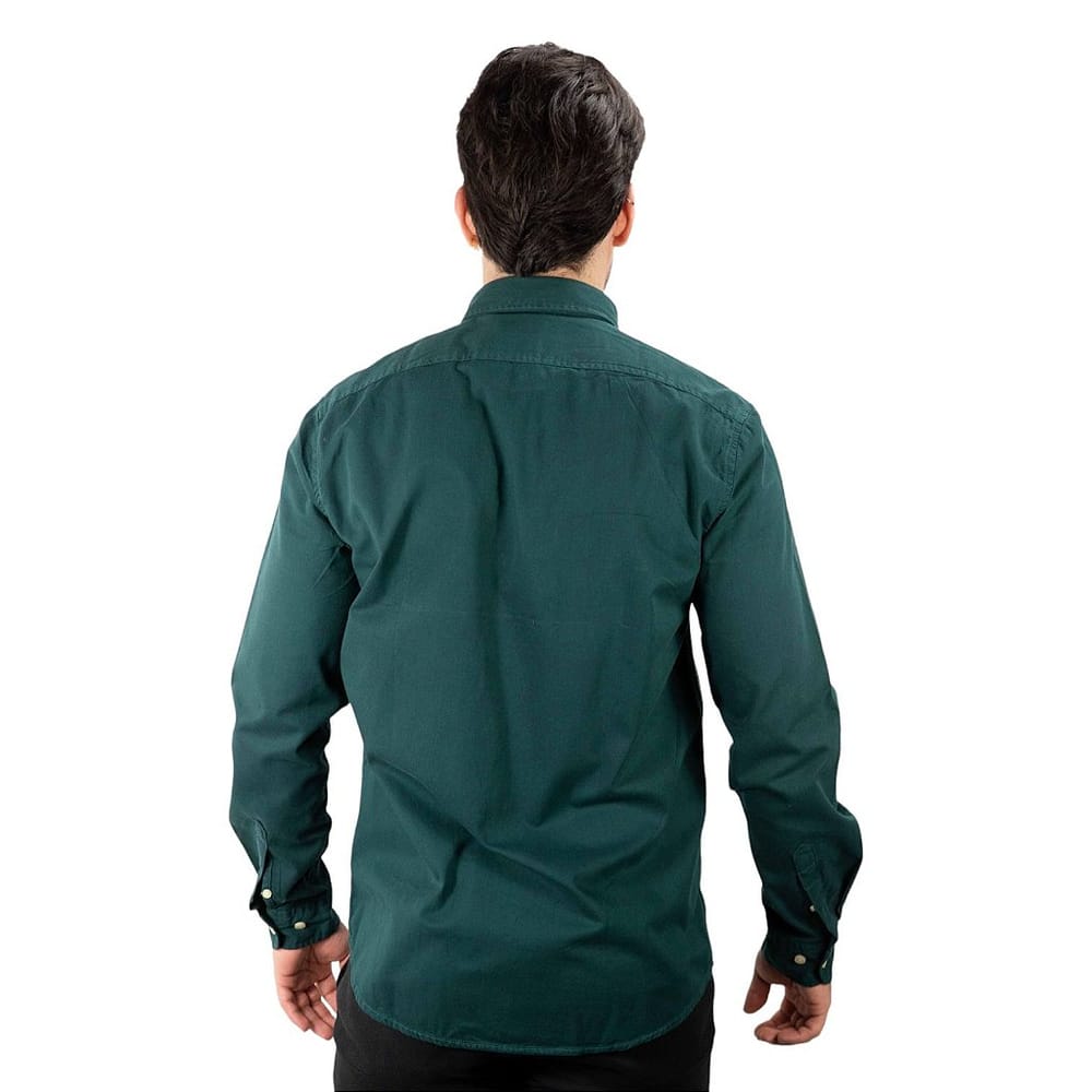 Camisa Hombre Rain Verde Militar - Norva Select