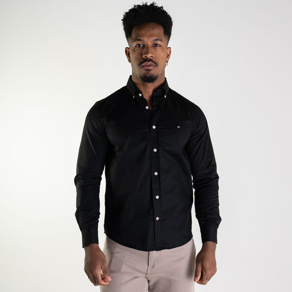 Camisa Hombre TM Negra - Norva Select