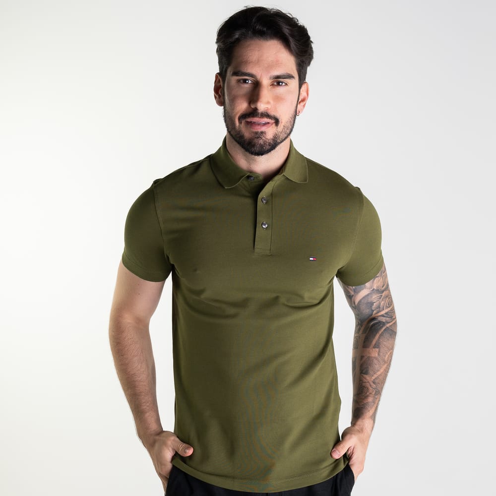 Camiseta Tipo Verde Militar TM