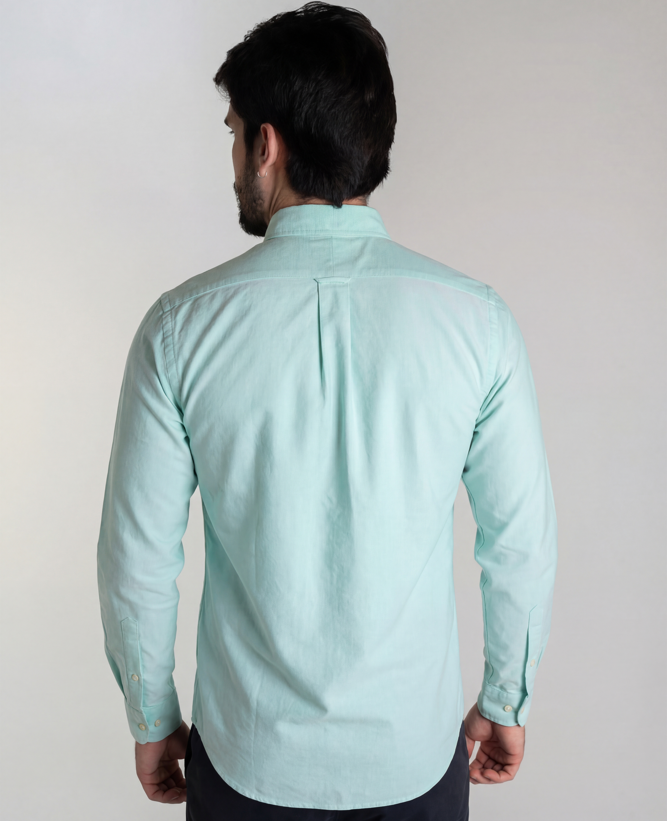 Camisa Hombre Rain Aguamarina