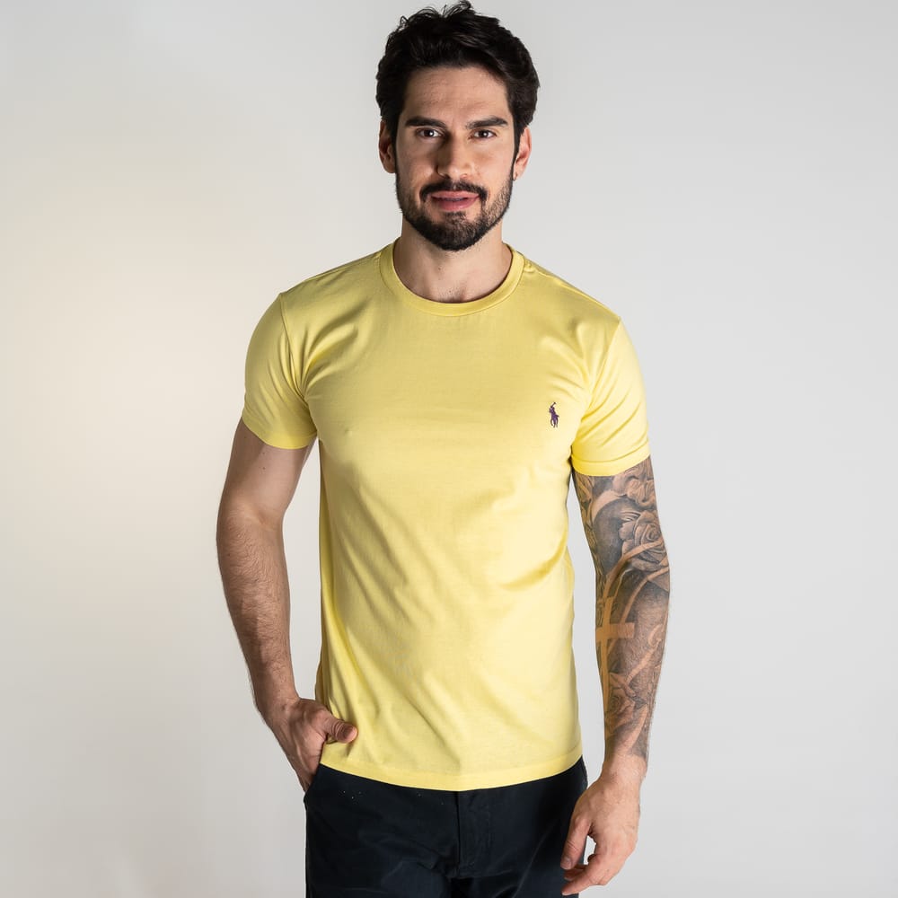 Camiseta Basica Amarilla Clasica - Norva Select
