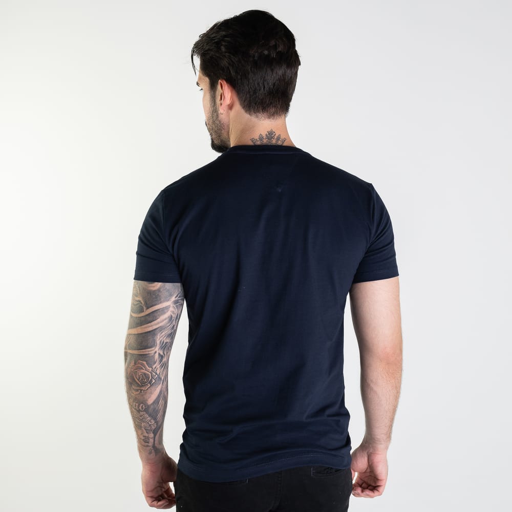 Camiseta Basica Azul Oscuro TM - Norva Select