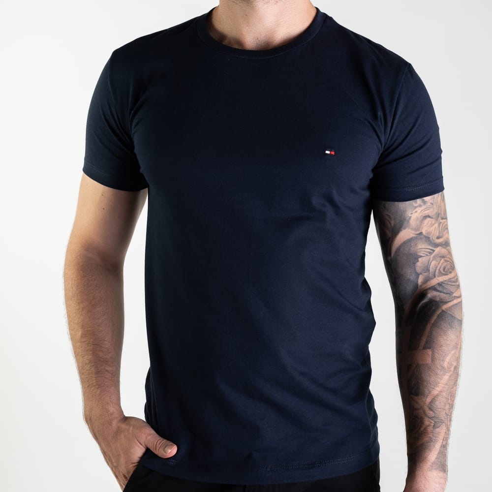 Camiseta Basica Azul Oscuro TM - Norva Select