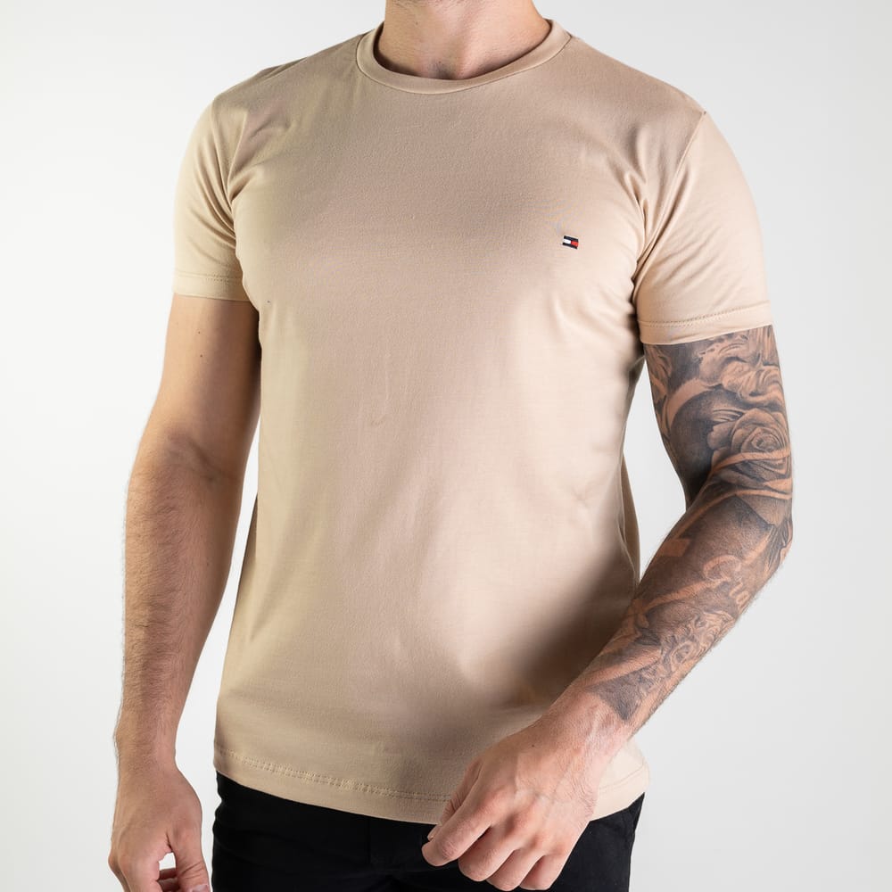 Camiseta Basica Beige TM - Norva Select