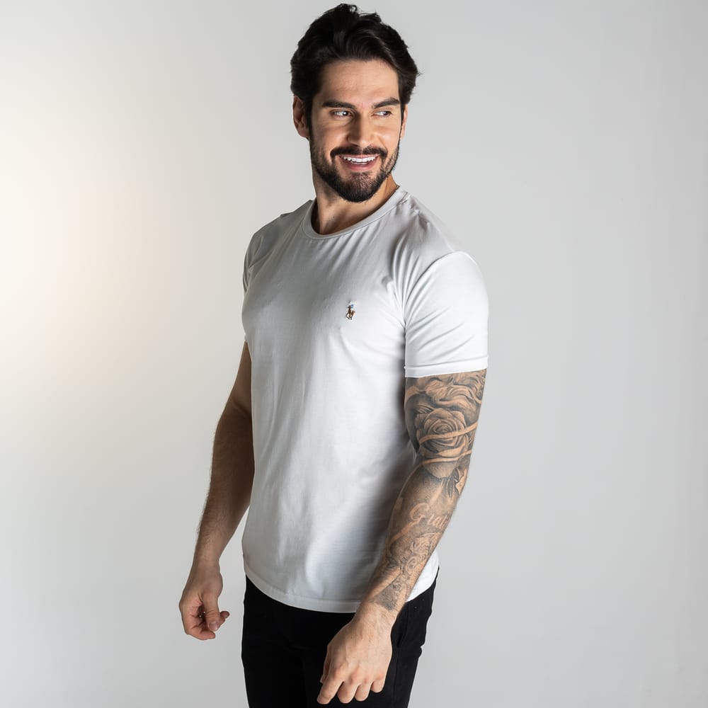 Camiseta Basica Blanca Rain - Norva Select