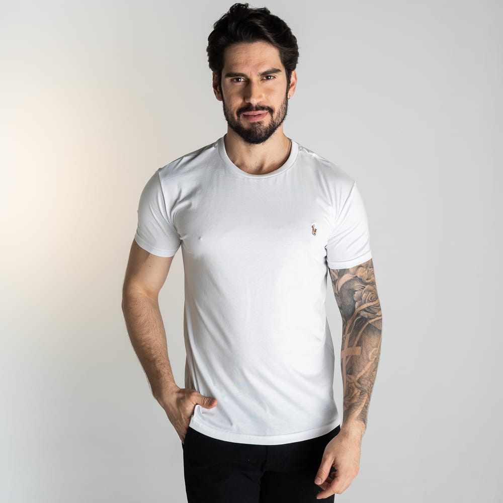 Camiseta Basica Blanca Rain - Norva Select