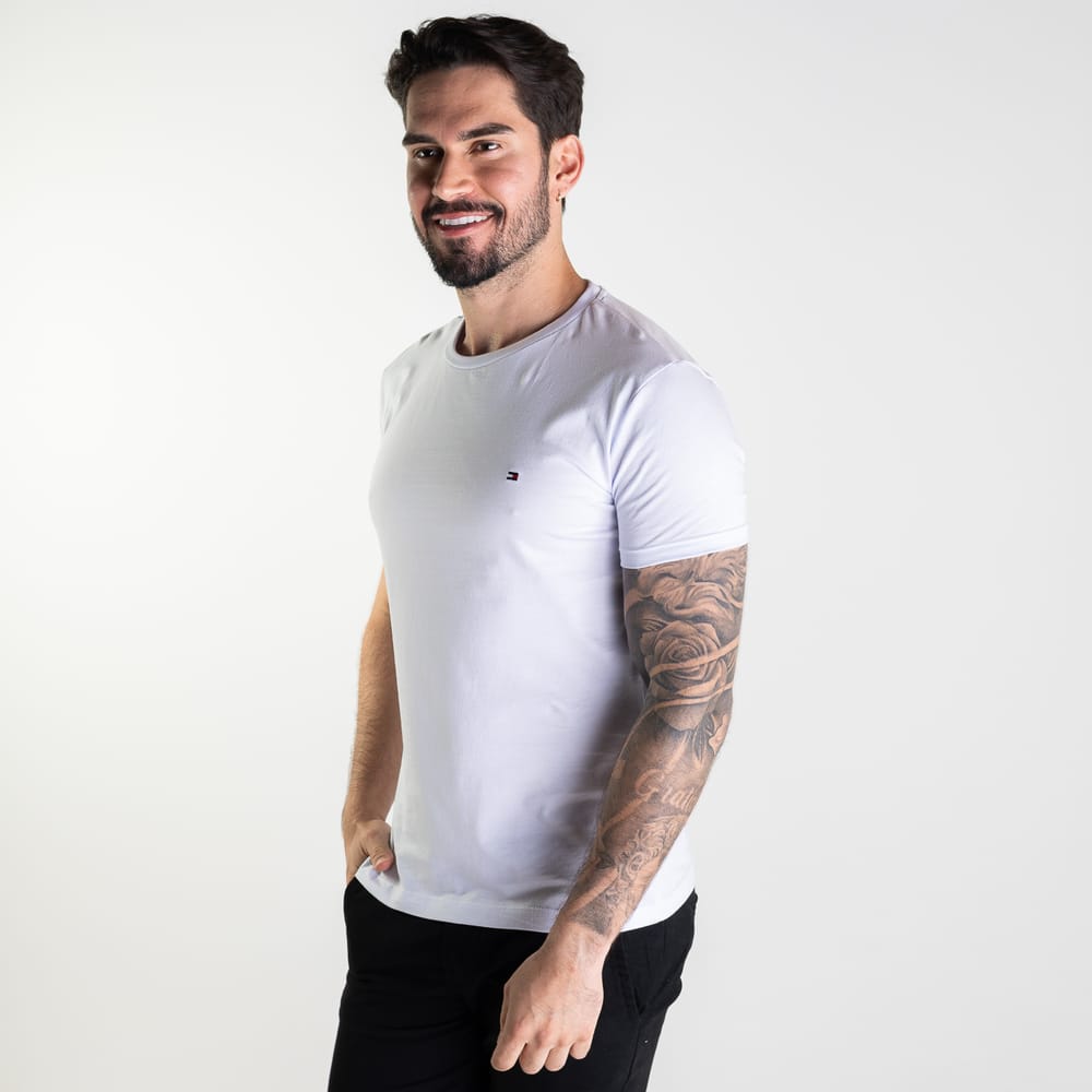 Camiseta Basica Blanca TM - Norva Select