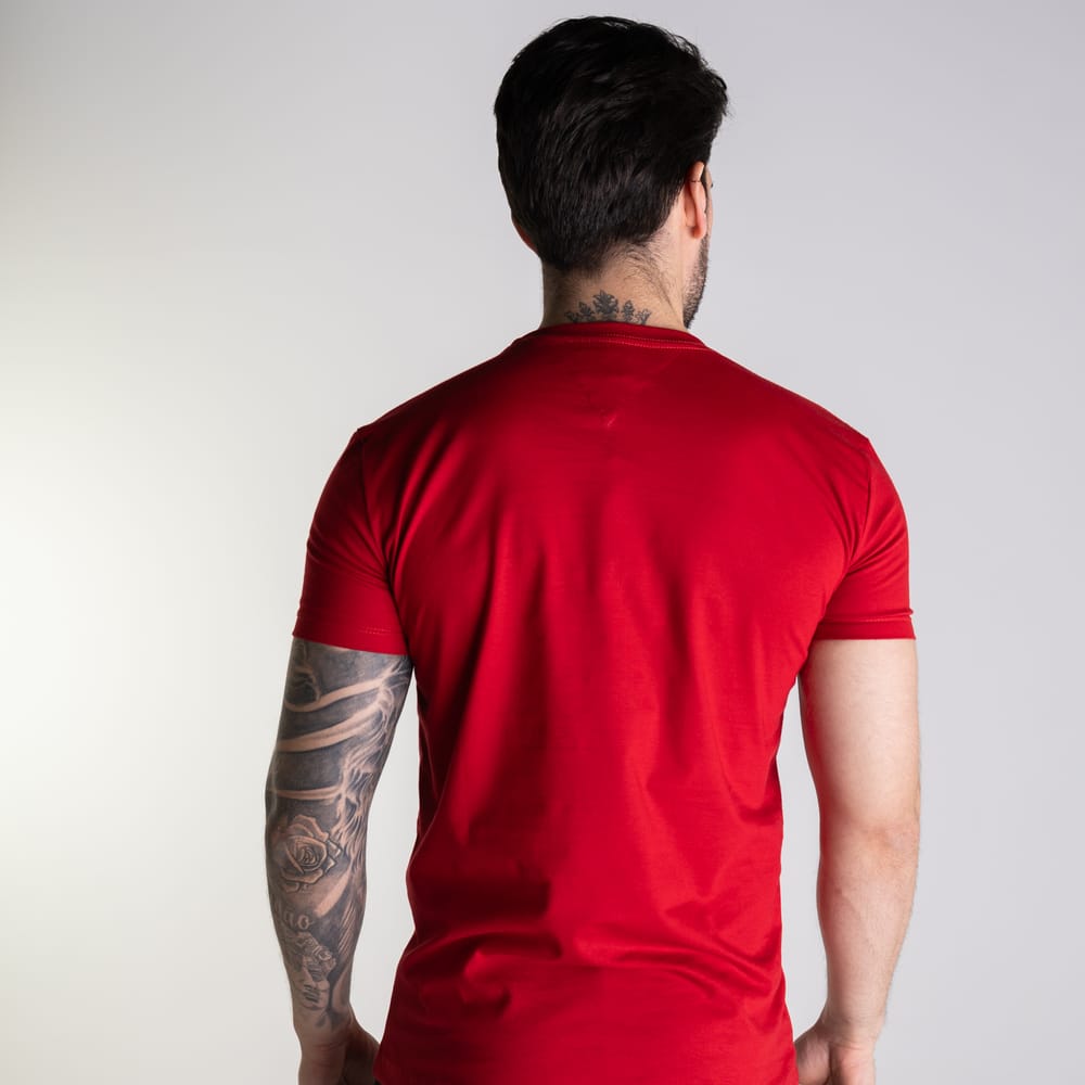 Camiseta Basica Roja TM - Norva Select