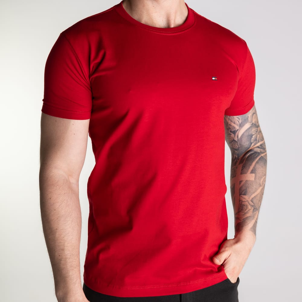 Camiseta Basica Roja TM - Norva Select