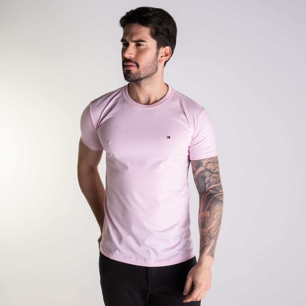 Camiseta Basica Rosada TM - Norva Select
