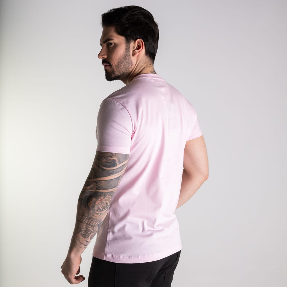 Camiseta Basica Rosada TM - Norva Select