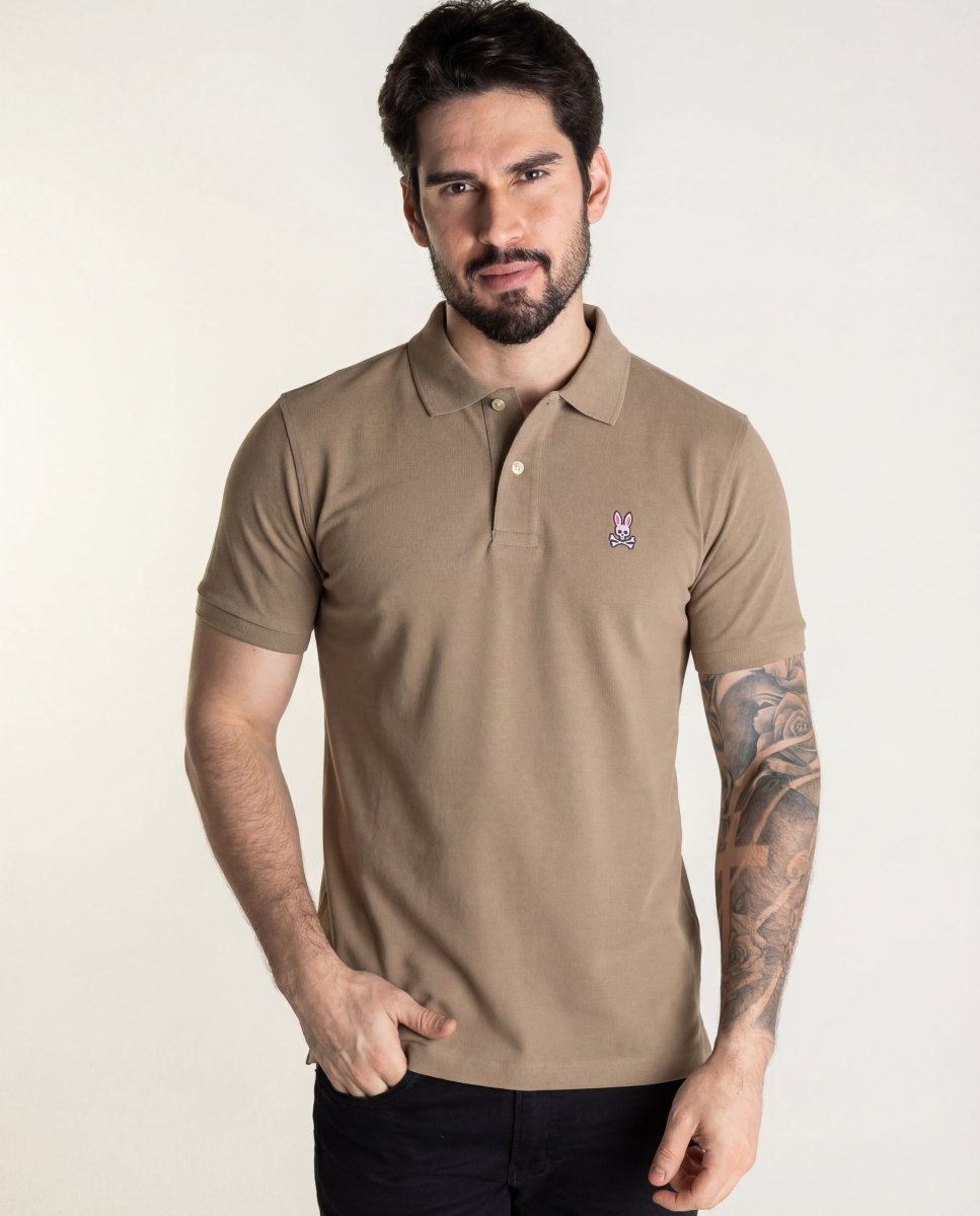 Camiseta Tipo Polo Beige PB - Norva Select