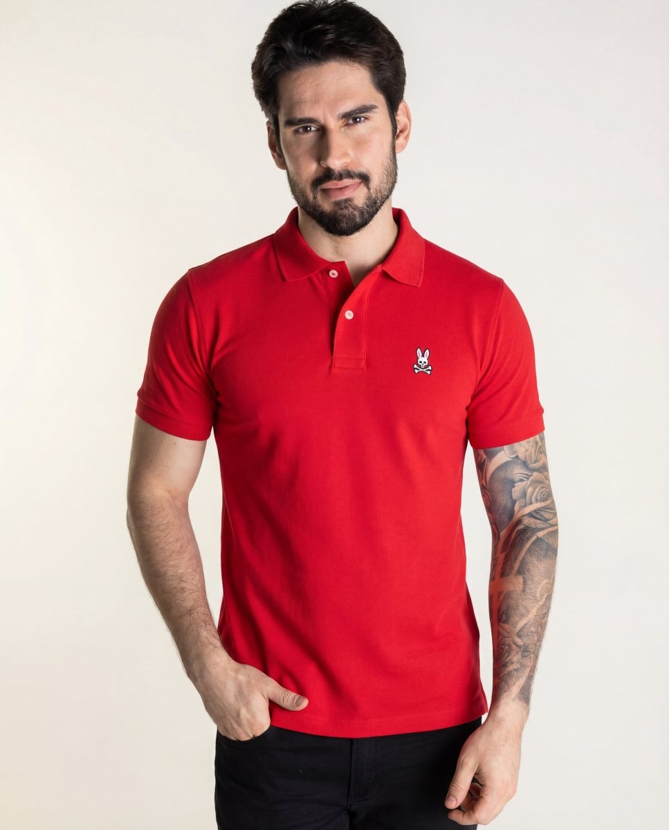 Camiseta Tipo Polo Roja PB - Norva Select