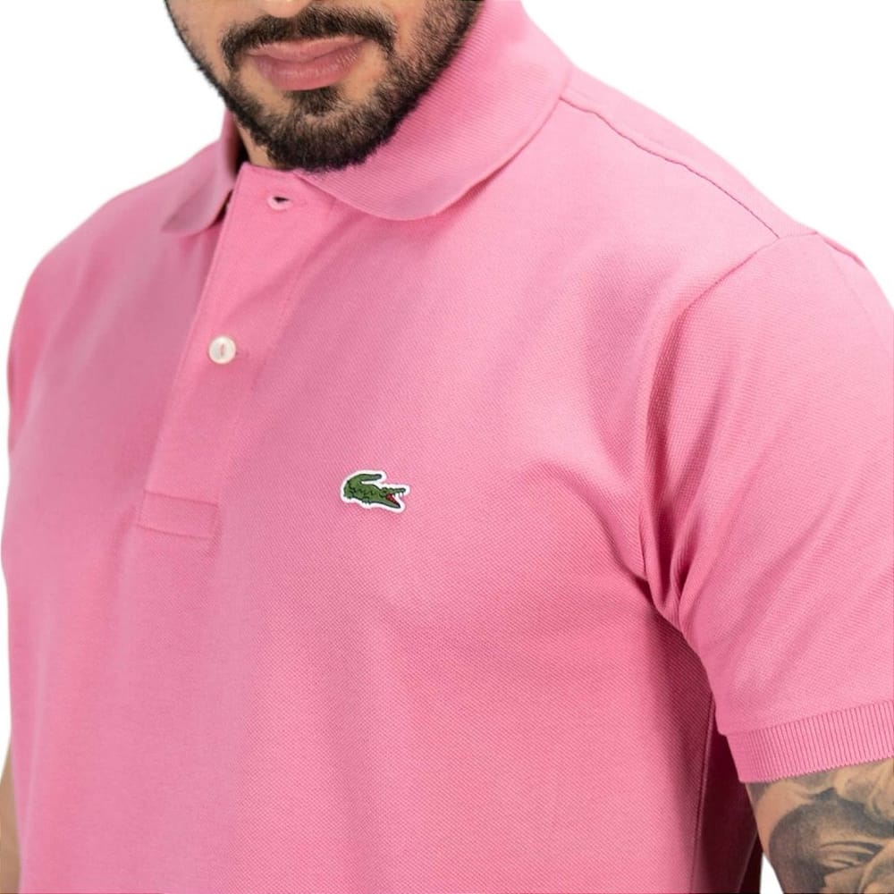 Camiseta Tipo Polo Salmon LC - Norva Select