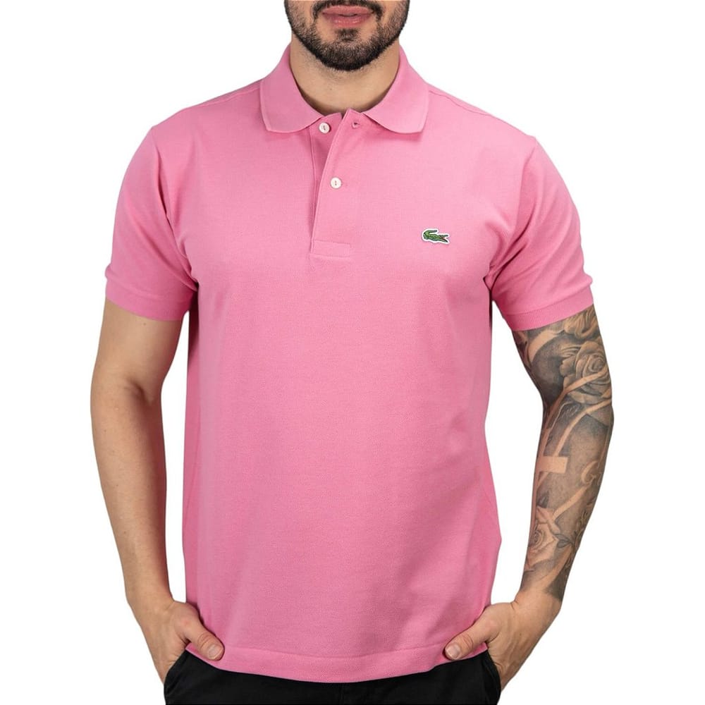 Camiseta Tipo Polo Salmon LC - Norva Select