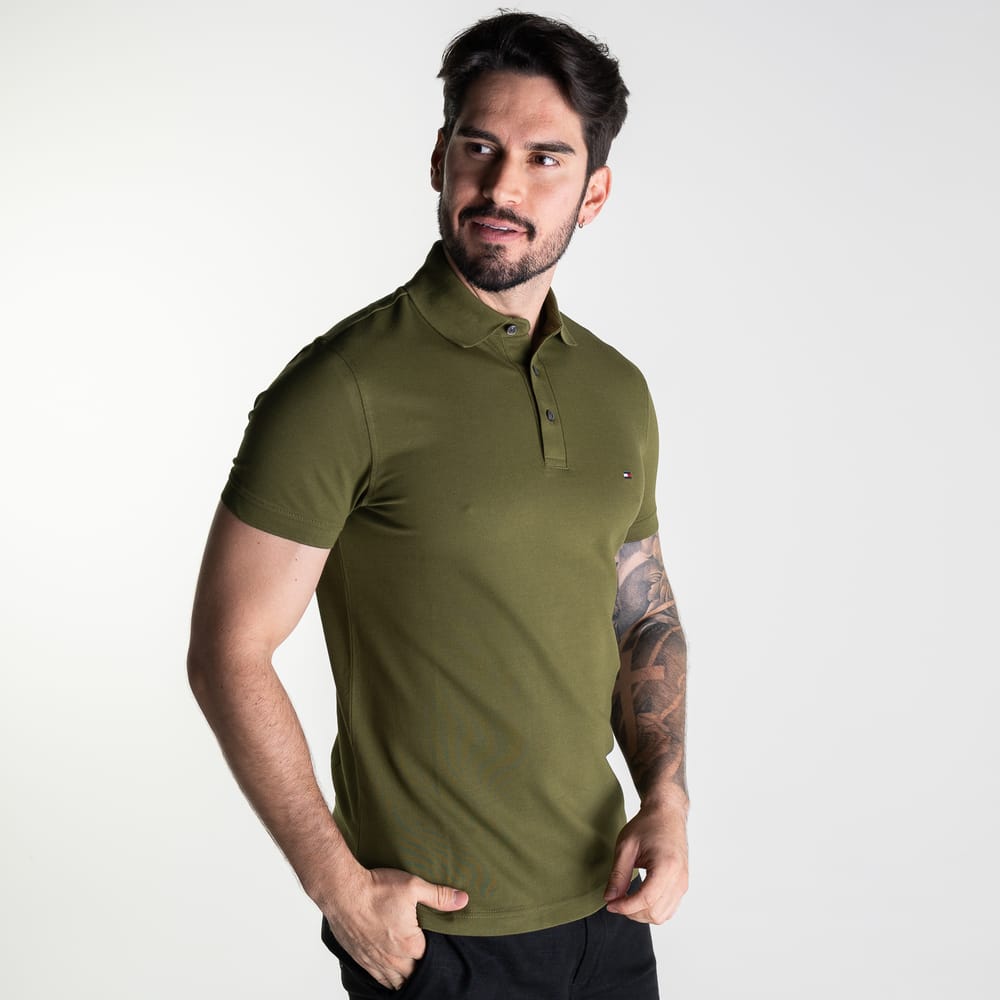 Camiseta Tipo Verde Militar TM - Norva Select
