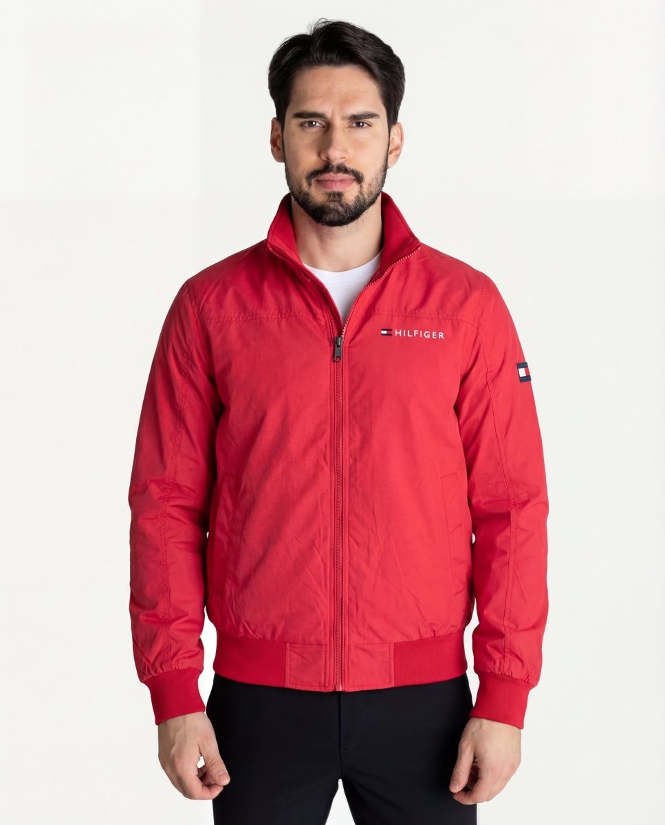 Chaqueta Cortavientos Hombre Roja Jeans - Norva Select