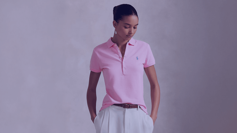 Camiseta Tipo Polos Mujer