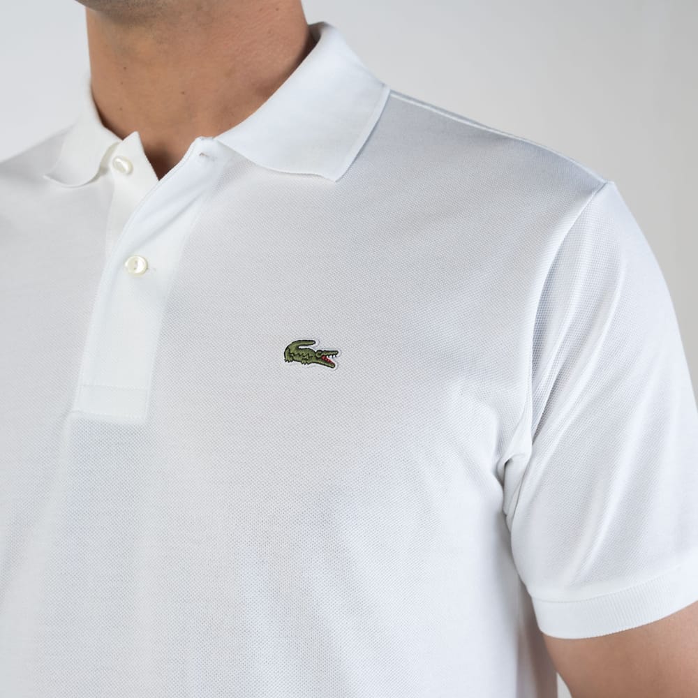 Camiseta Tipo Polo Blanca LC