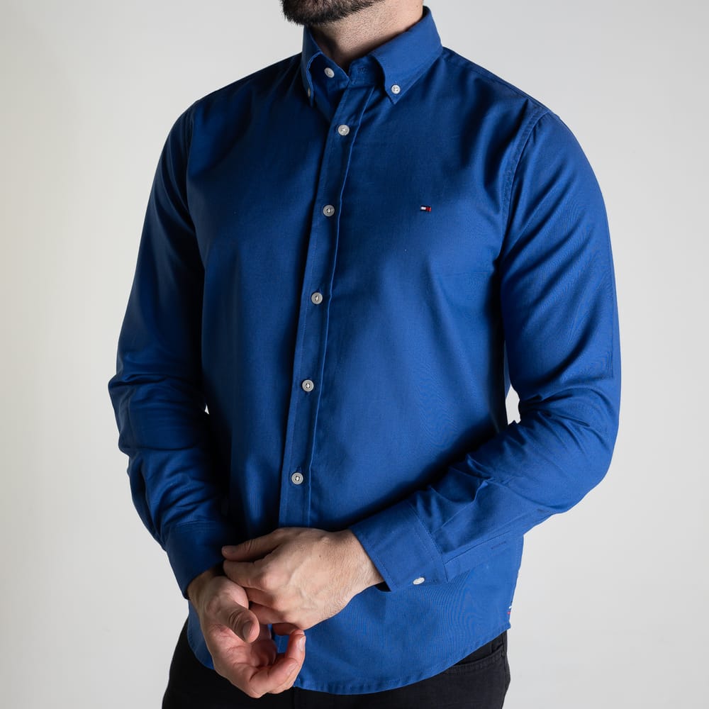 Camisa Hombre TM Azul Rey