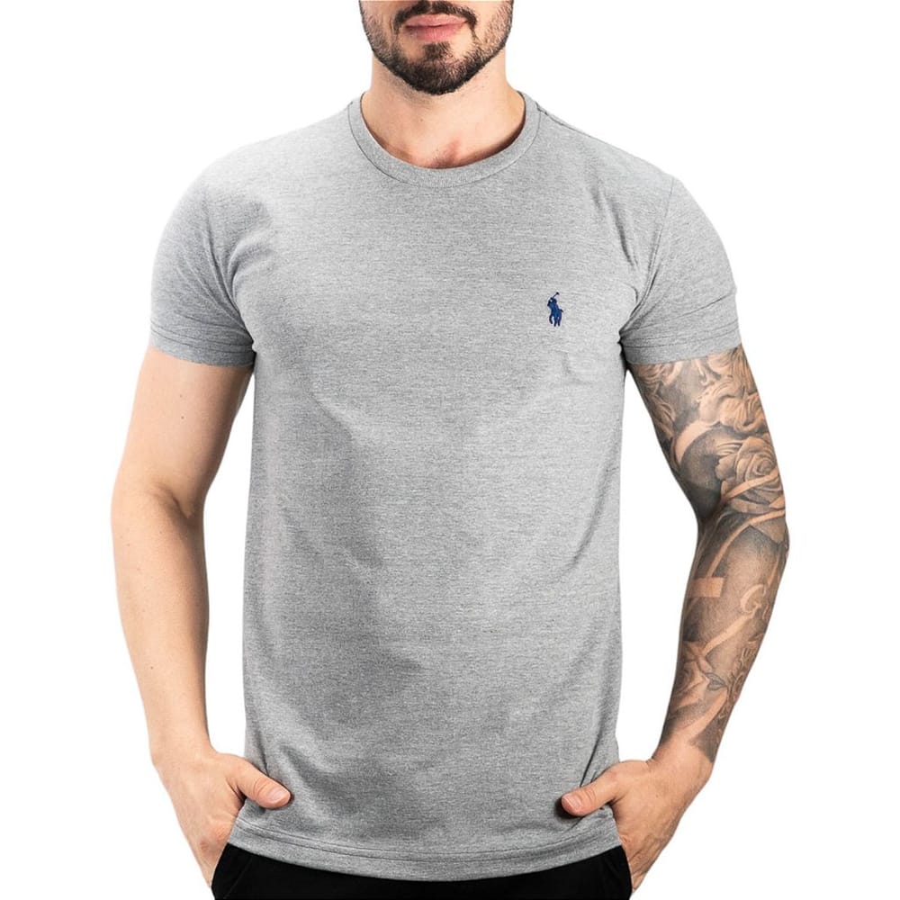 Camiseta Basica Gris Clasica