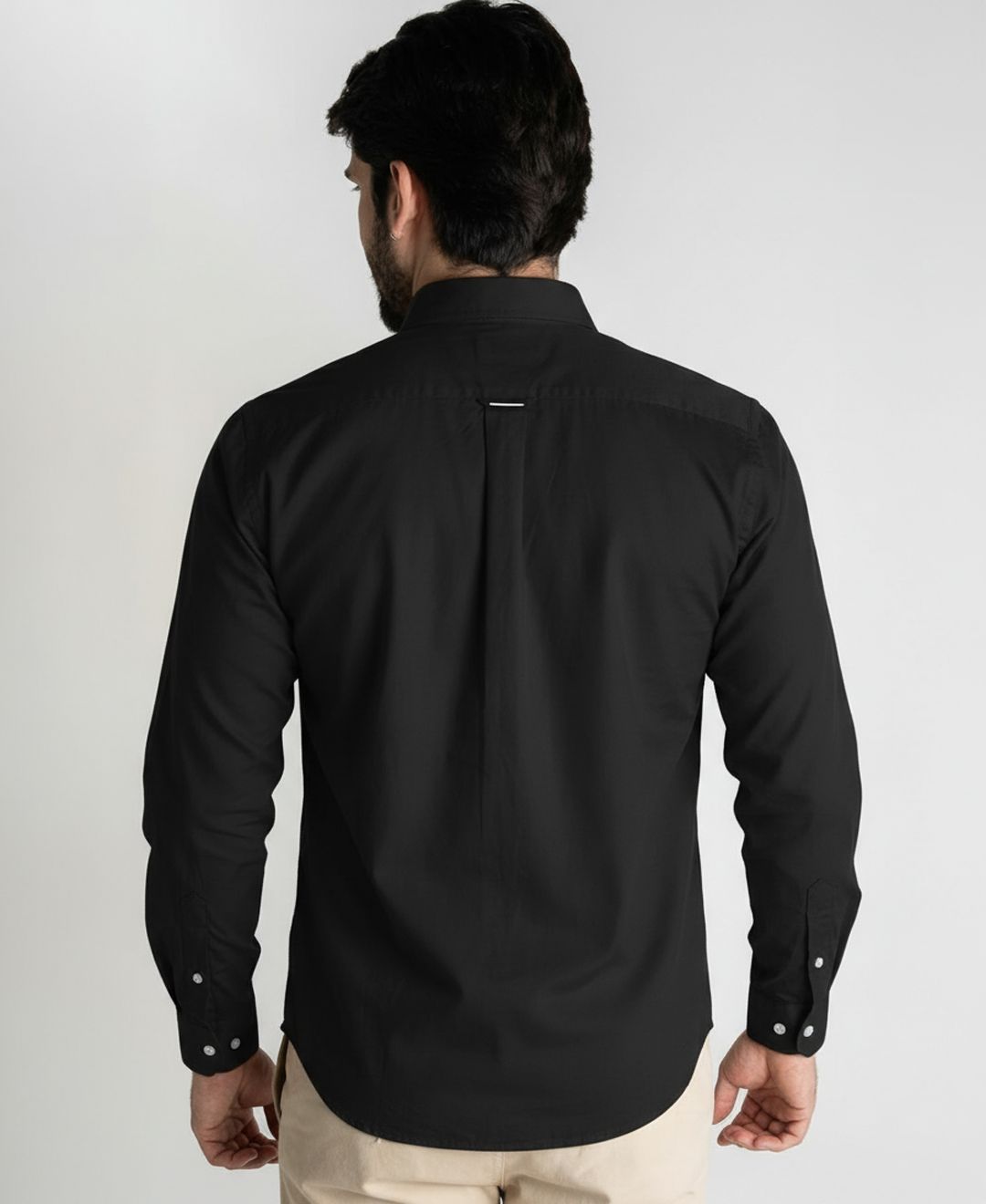 Camisa Hombre CH Negra 1