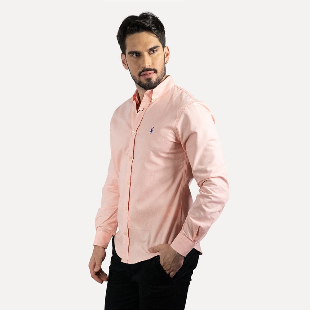 Camisa Hombre Mandarina 2