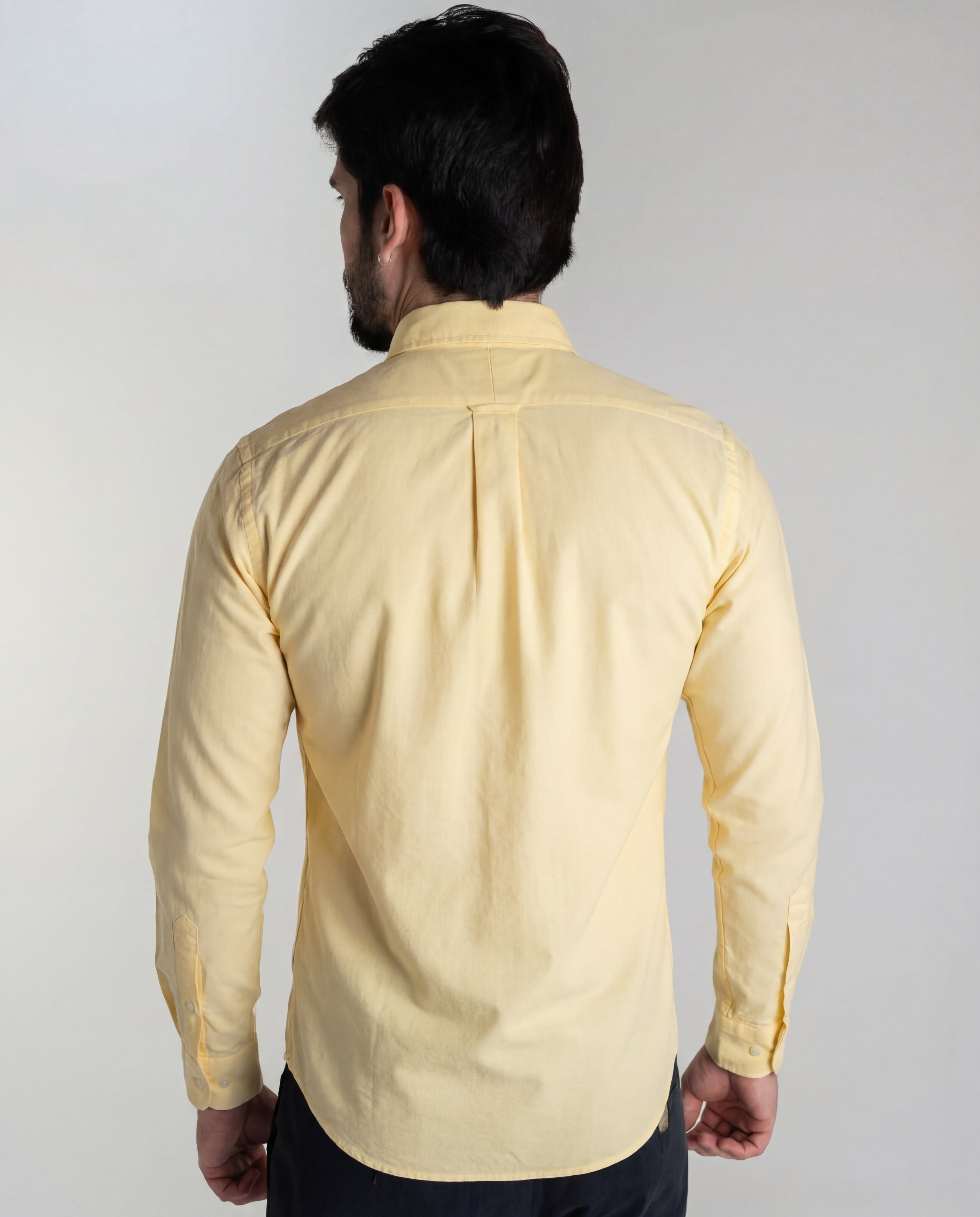 Camisa Hombre Rain Amarilla 2