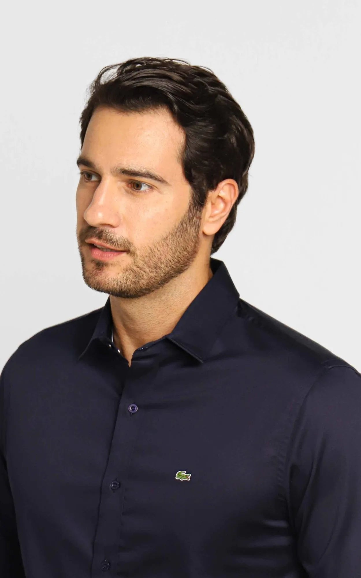 Camisa Lacoste Oscuro