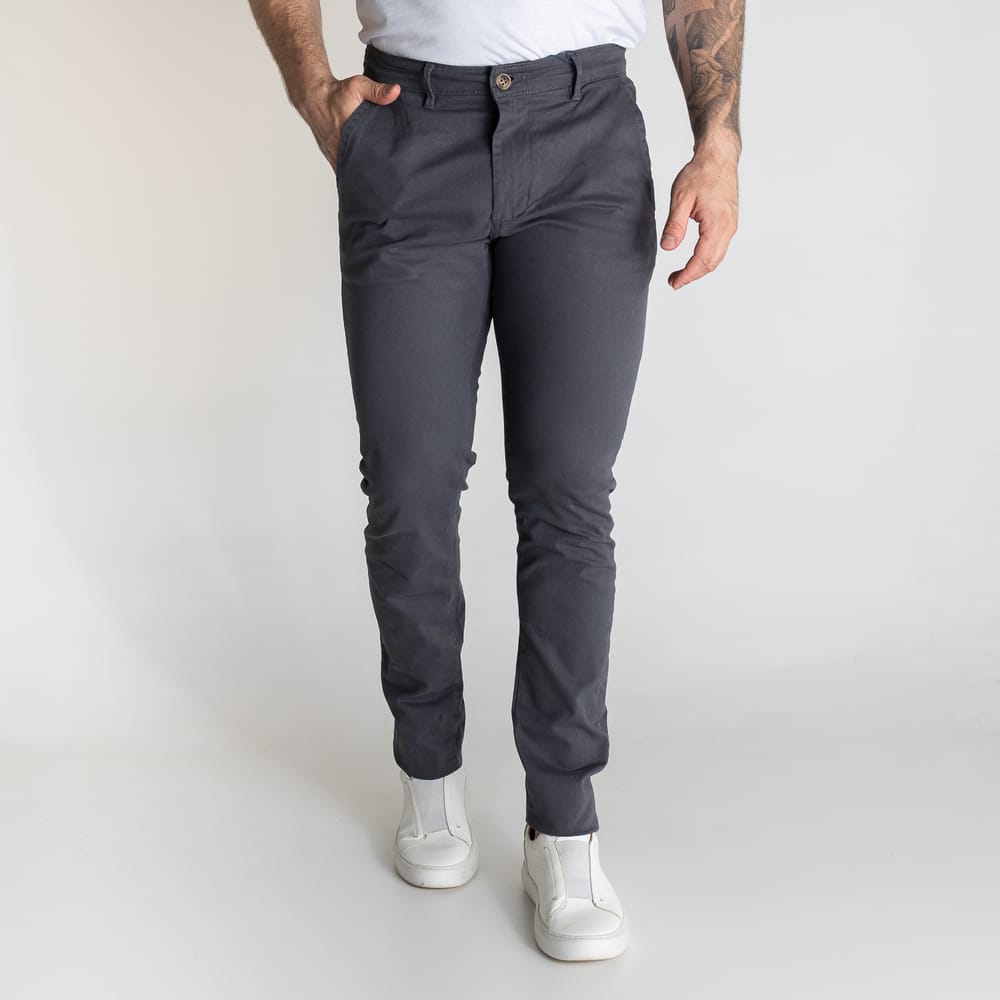 Pantalon Gris Oscuro RL