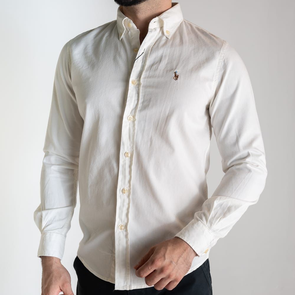 Camisa Hombre Rain Blanca