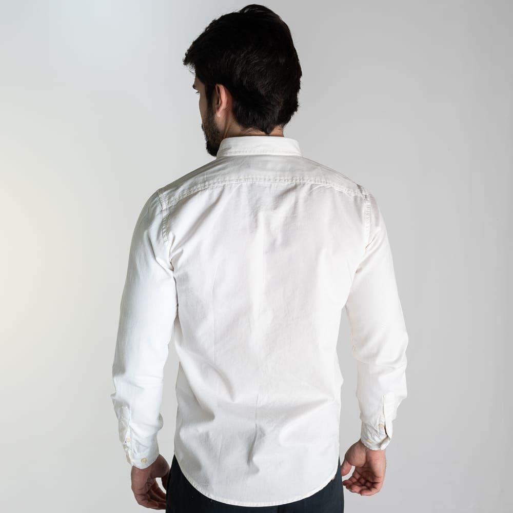 Camisa Hombre Rain Blanca