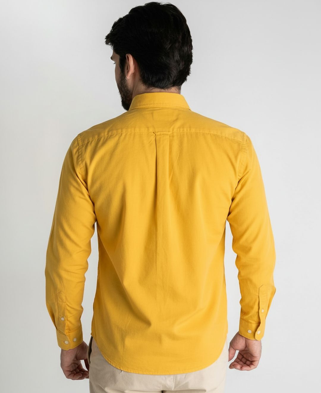 Camisa Hombre CH Mostaza