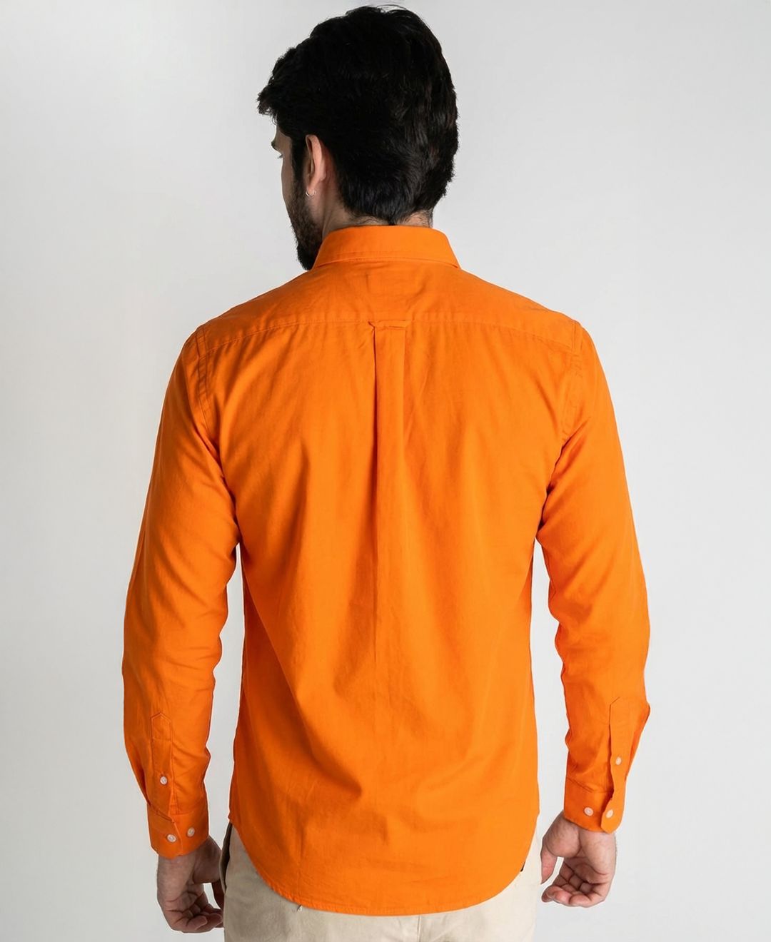 Camisa Hombre CH Naranja