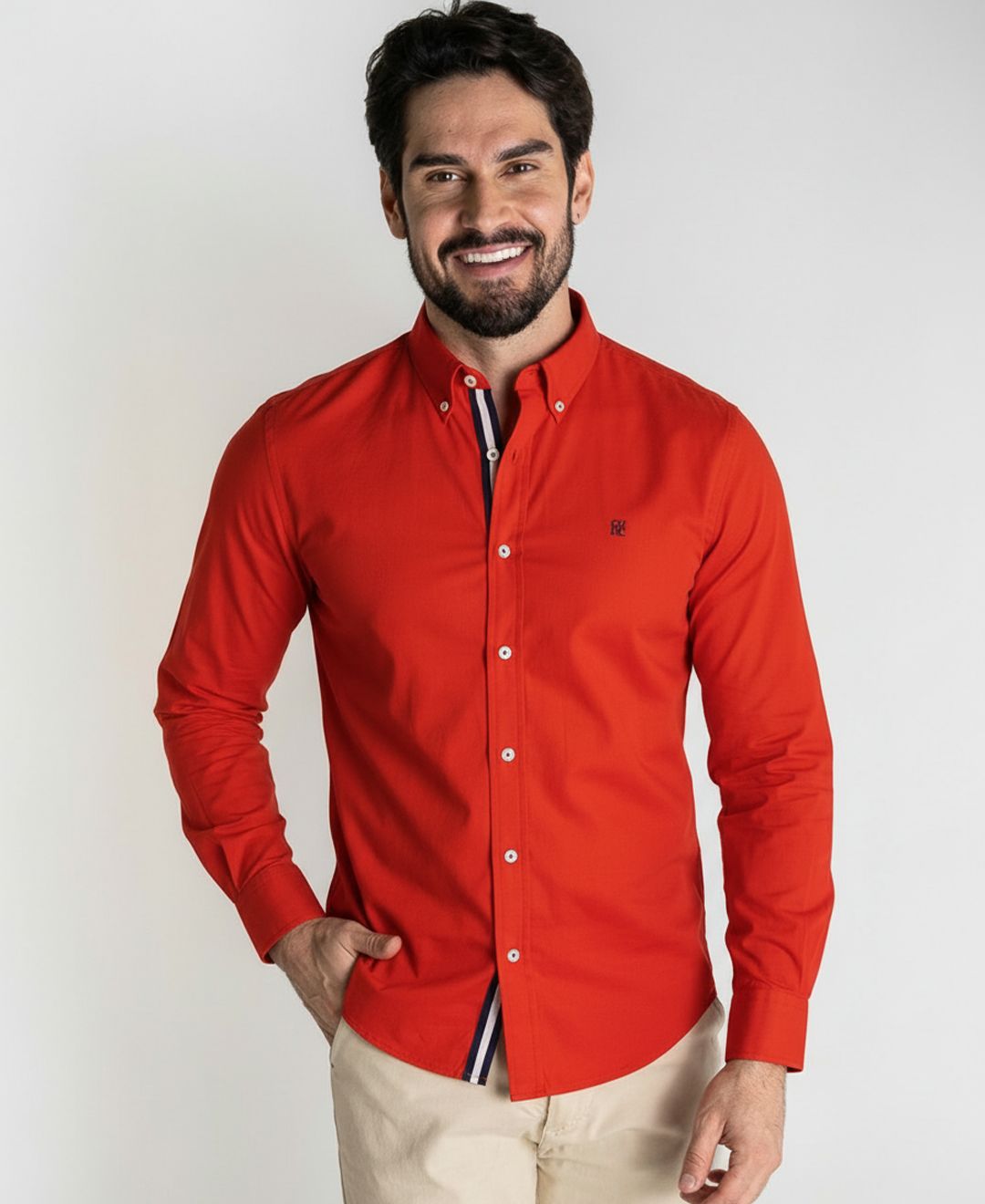 Camisa Hombre CH Roja