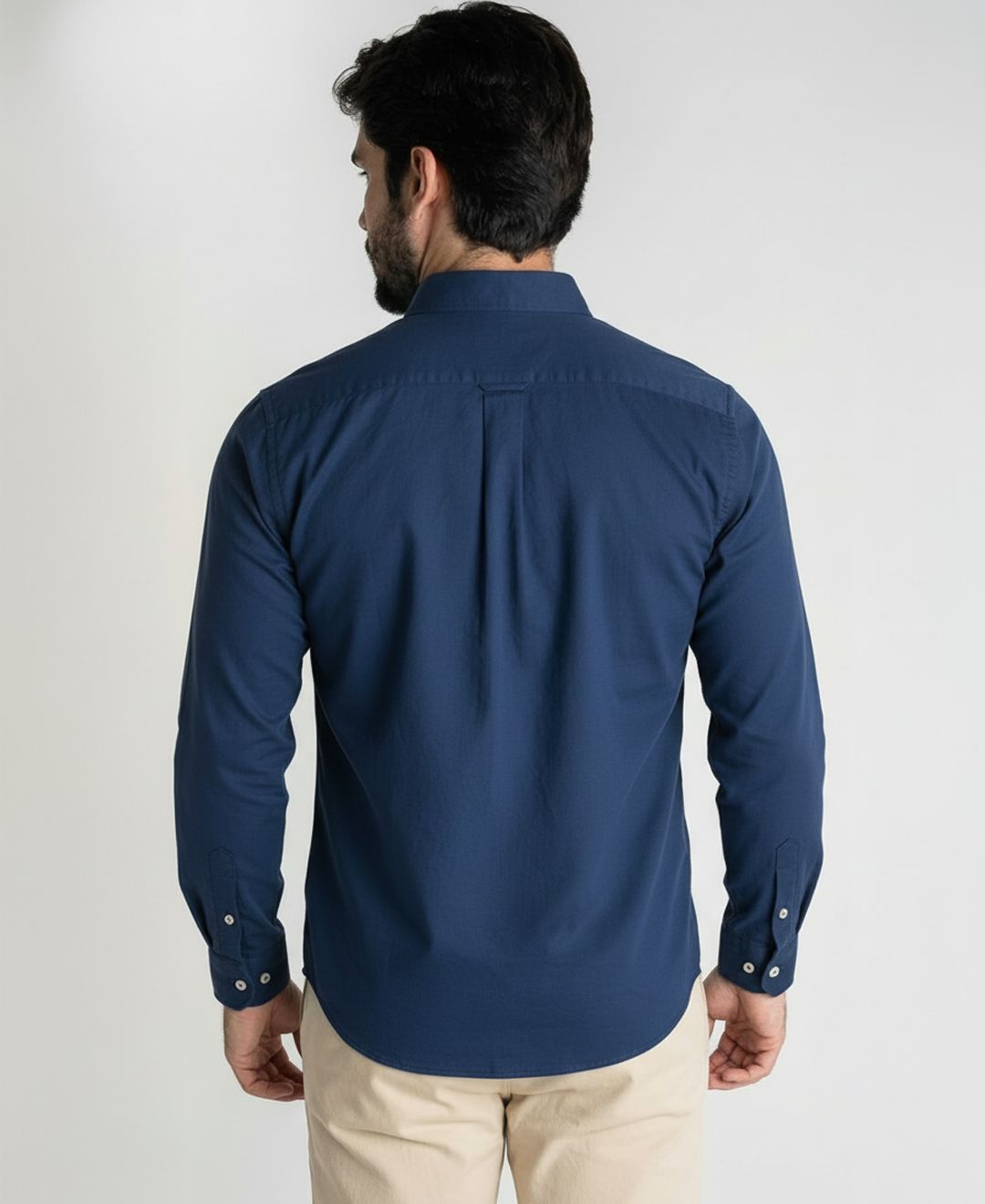 Camisa Hombre CH Azul Oscuro