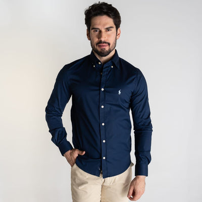 Camisa Azul oscuro Clasica - Norva Select