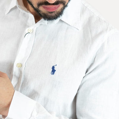 Camisa Blanca Lino - Norva Select