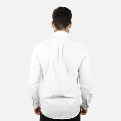 Camisa Blanca Lino - Norva Select
