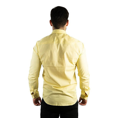 Camisa Hombre Amarilla Clásica - Norva Select