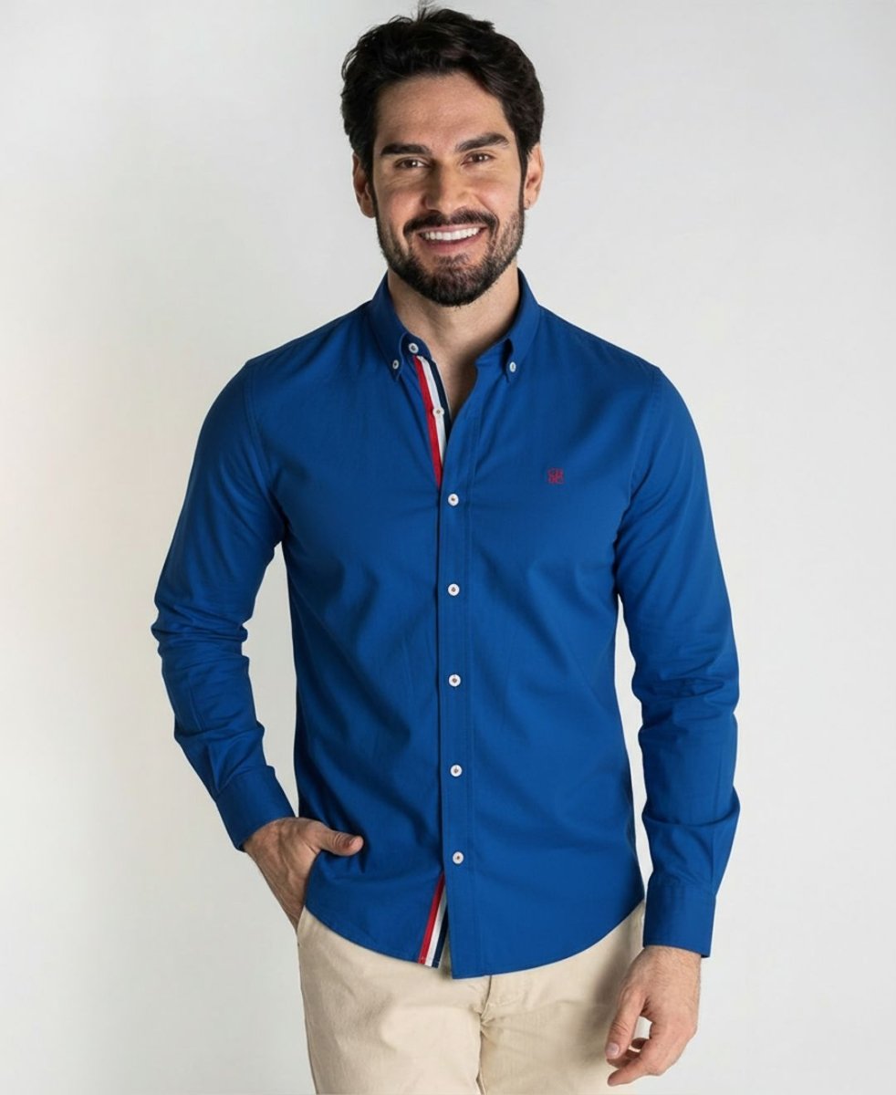 Camisa Hombre CH Azul Rey - Norva Select