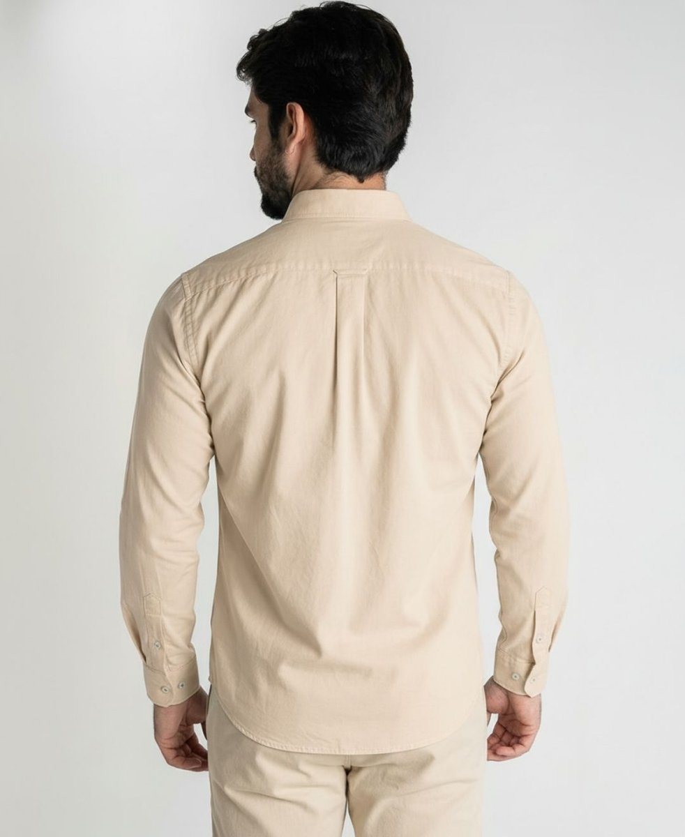 Camisa Hombre CH Beige - Norva Select