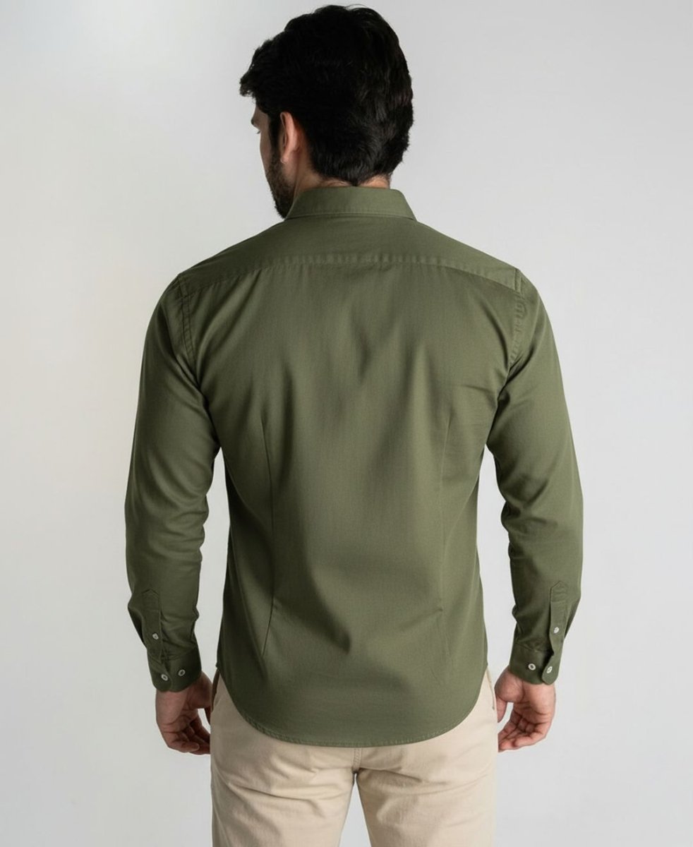 Camisa Hombre CH Verde Militar - Norva Select