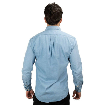 Camisa Hombre Indigo Claro (Jean) - Norva Select