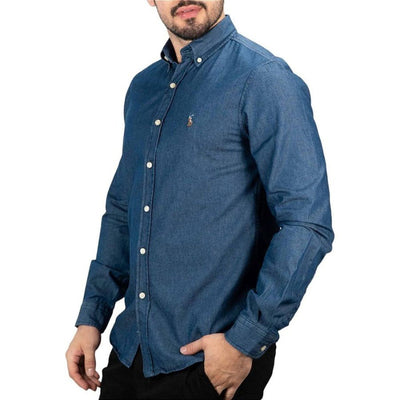 Camisa Hombre Indigo (Jean) - Norva Select