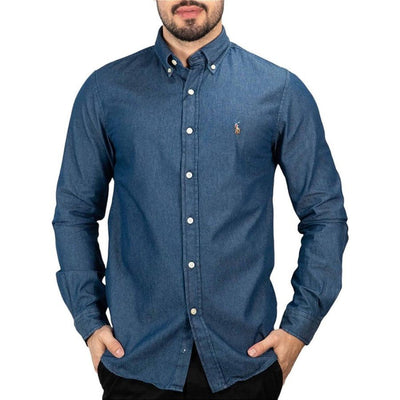 Camisa Hombre Indigo (Jean) - Norva Select
